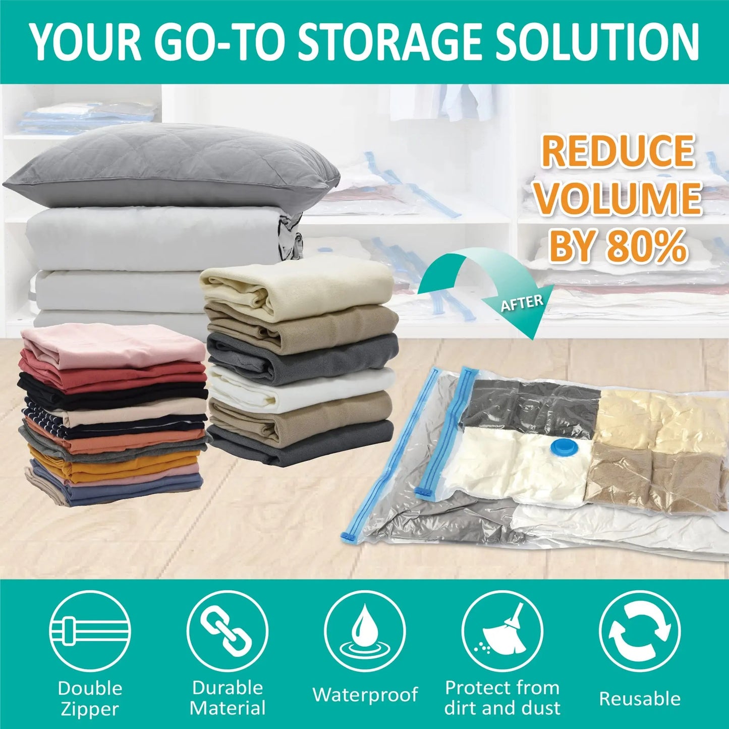 Clearance_Vacuum Storage Bags Space